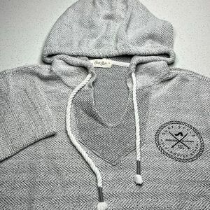 Surf Style Bonfire Baja Hoodie Mens LARGE
